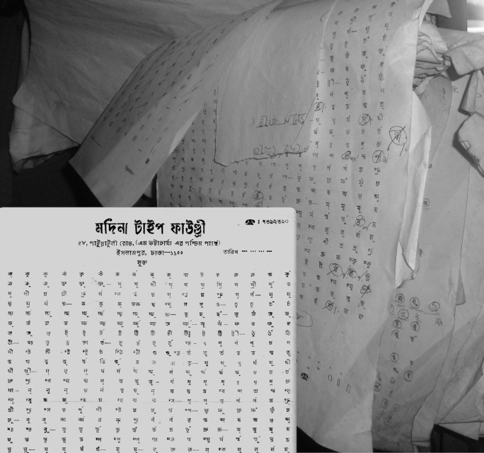 টাইপ অর্ডার শিট