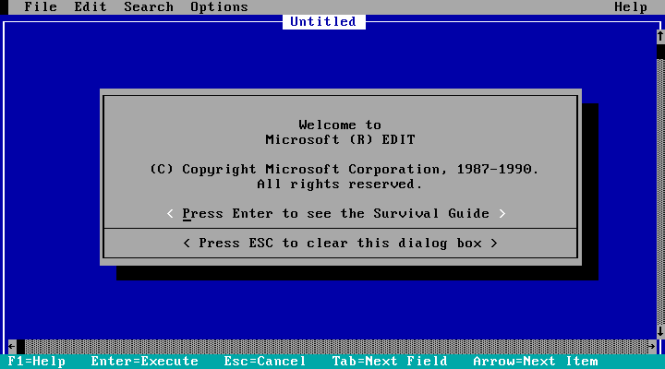 MS-DOS Edit